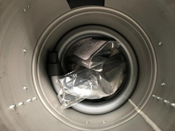 240V掃除機機械遠心サイクロンの塵の洗剤機械 3