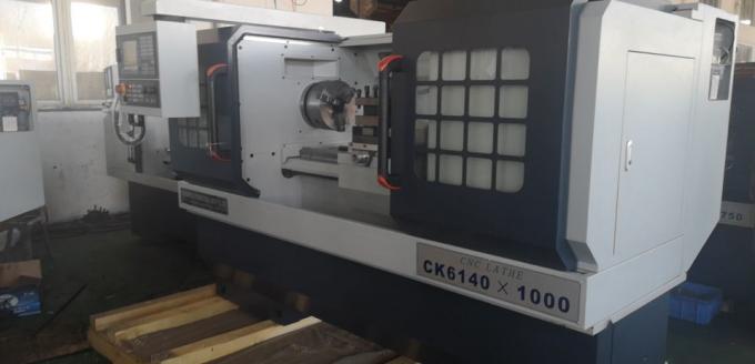 Ck6136 CNCの金属の旋盤360mm横のCNCの精密自動旋盤 0
