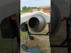 小型電気構造ロール セメントのトラックミキサ