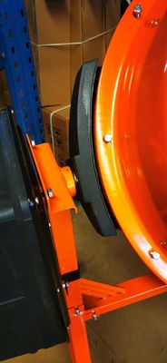トラックミキサISO9001の小型トラックミキサを造る黄色い色