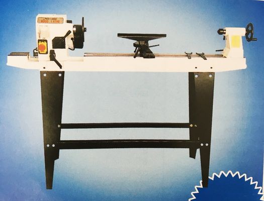 250W円柱に小型に木製に切り分けることは二色の小型木製の旋盤に用具を使う