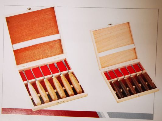 90mmの木製の旋盤の工具セットのGravedののみの木製の切り分ける工具セット