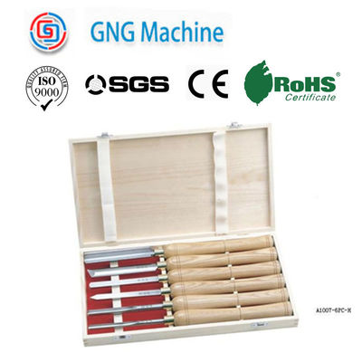 木のハンドルののみを切り分ける物質的な木製の旋盤の工具セットSGS