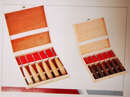 木のハンドルののみを切り分ける物質的な木製の旋盤の工具セットSGS