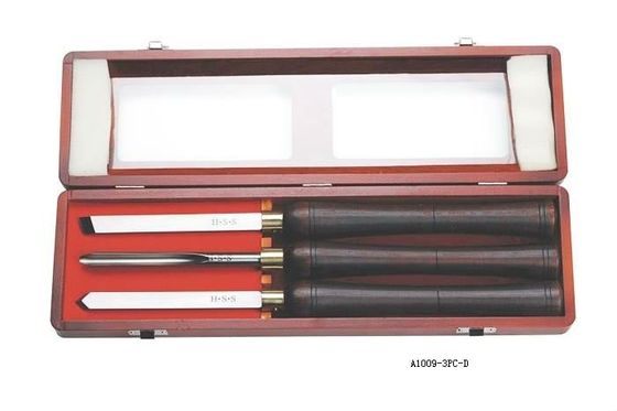 木のハンドルののみを切り分ける物質的な木製の旋盤の工具セットSGS