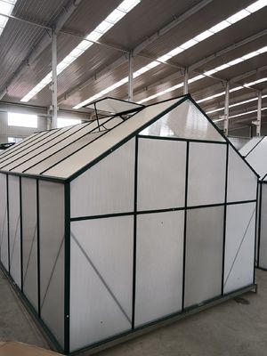 5cmの庭の工作機械の尖塔の庭のアルミニウム フレームの太陽温室
