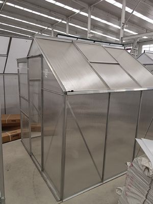 5cmの庭の工作機械の尖塔の庭のアルミニウム フレームの太陽温室