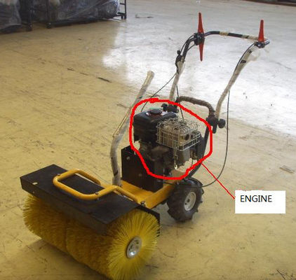 多機能の庭の工作機械ガソリン力の雪の掃除人