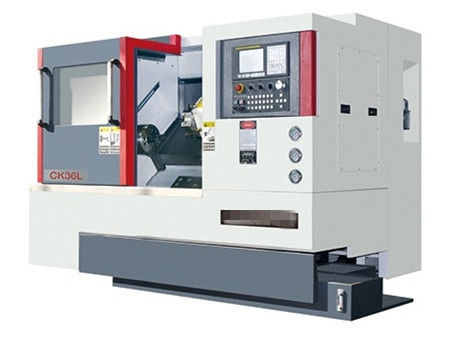 プログラム制御 システムが付いている電気CNCの金属の旋盤Mt6の高精度CNCの旋盤